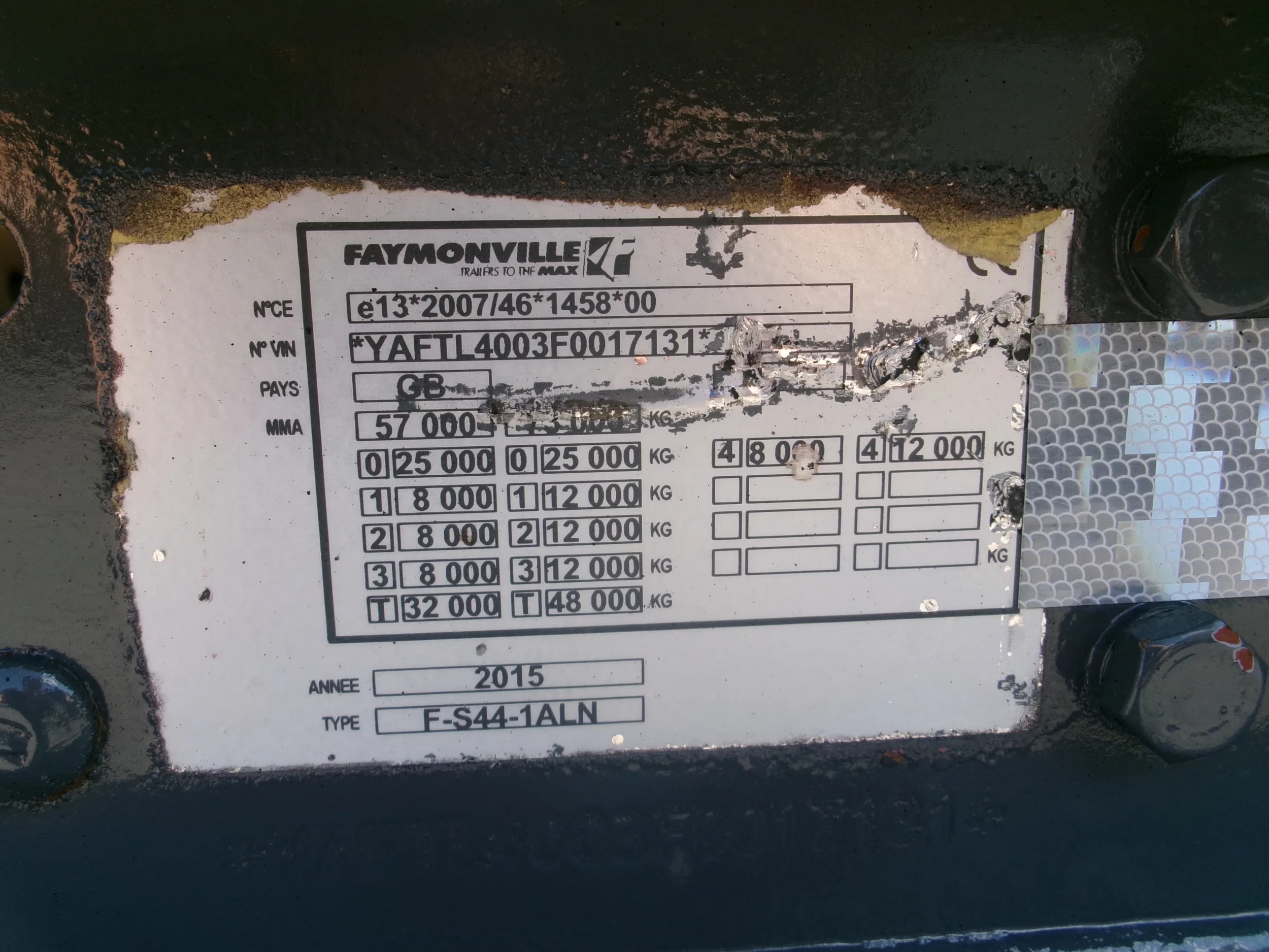 Faymonville 2015 - F-S44-1ALN 2 AXLE STEERING afbeelding 42
