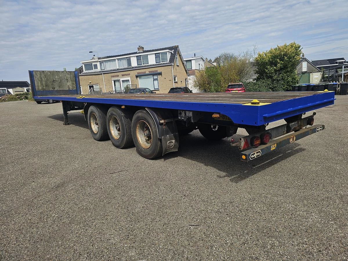 Van Hool 3B0073 | 3 AXLE FLATBED 13.60 MTR TWISTLOCKS FOR CONTAINER 40 FT 2 X20 FT BPW DRUM | 2 PIECES 2009 obrázek 5