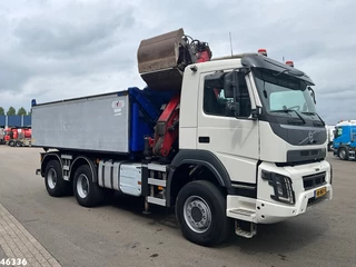 Volvo FMX 460 6x6 Euro 6 HMF 16 Tonmeter Z-kraan 2018 - N/A obrazek 5