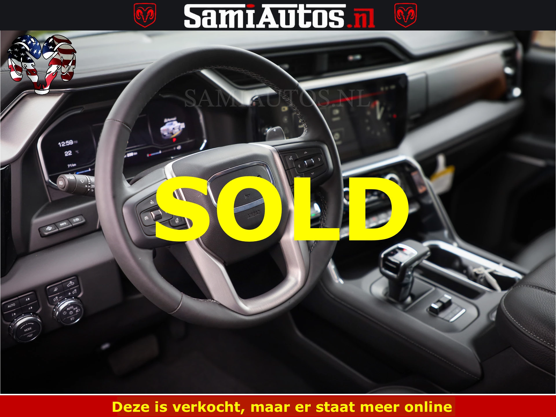 GMC Sierra 2024 - DENALI | All-In Prijs | 6,2 V8 Full Option | De Meest Luxe Pick-Up in zijn Klasse | afbeelding 22