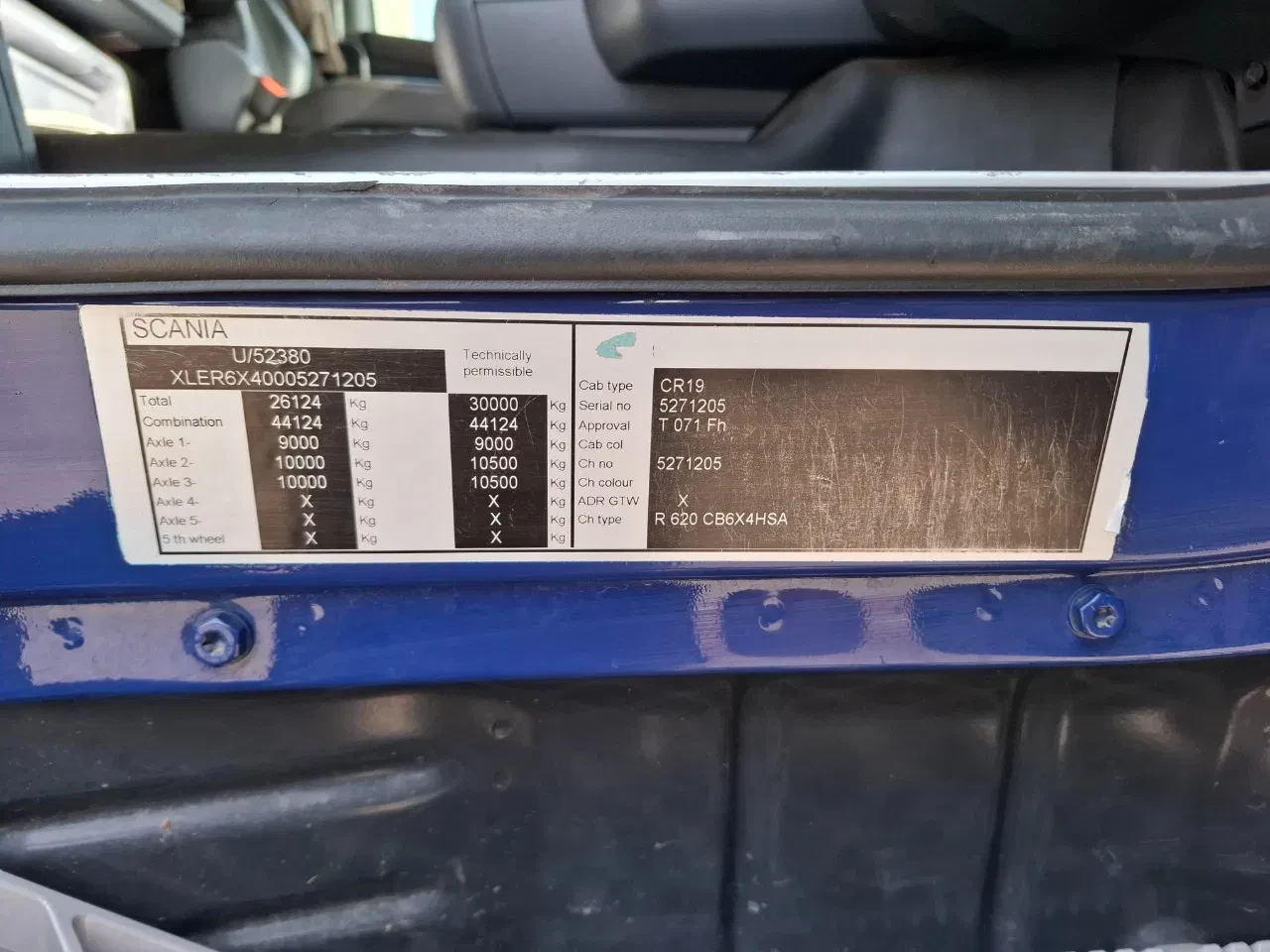 Scania R620-V8 2011 - / 6X4 / RETARDER / HYDRAULICS / SMART TACHO / LEATHER / AUTOMATIC / EURO-5 / 2011 Bild 35