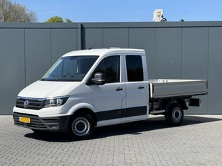 Volkswagen Crafter 2019 - 2.0 TDI 102 PK / PICK UP / 1e EIG. / TREKHAAK / AIRCO / OPEN LAADBAK / 2.500 KG AHG / 3-ZITS / APPLE CARPLAY image 2