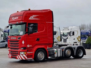 Scania R 2014 - R580 V8 Topline 6x2/4 MLB - Retarder - Full air - Steering axle - 2x tank afbeelding 3