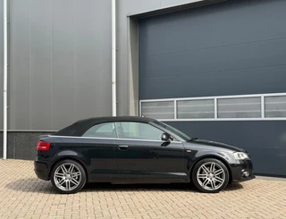 Audi A3 2009 - Cabriolet 2.0 TFSI S-Line bj.2009 Autom|Leder|Navi|Nap. afbeelding 9