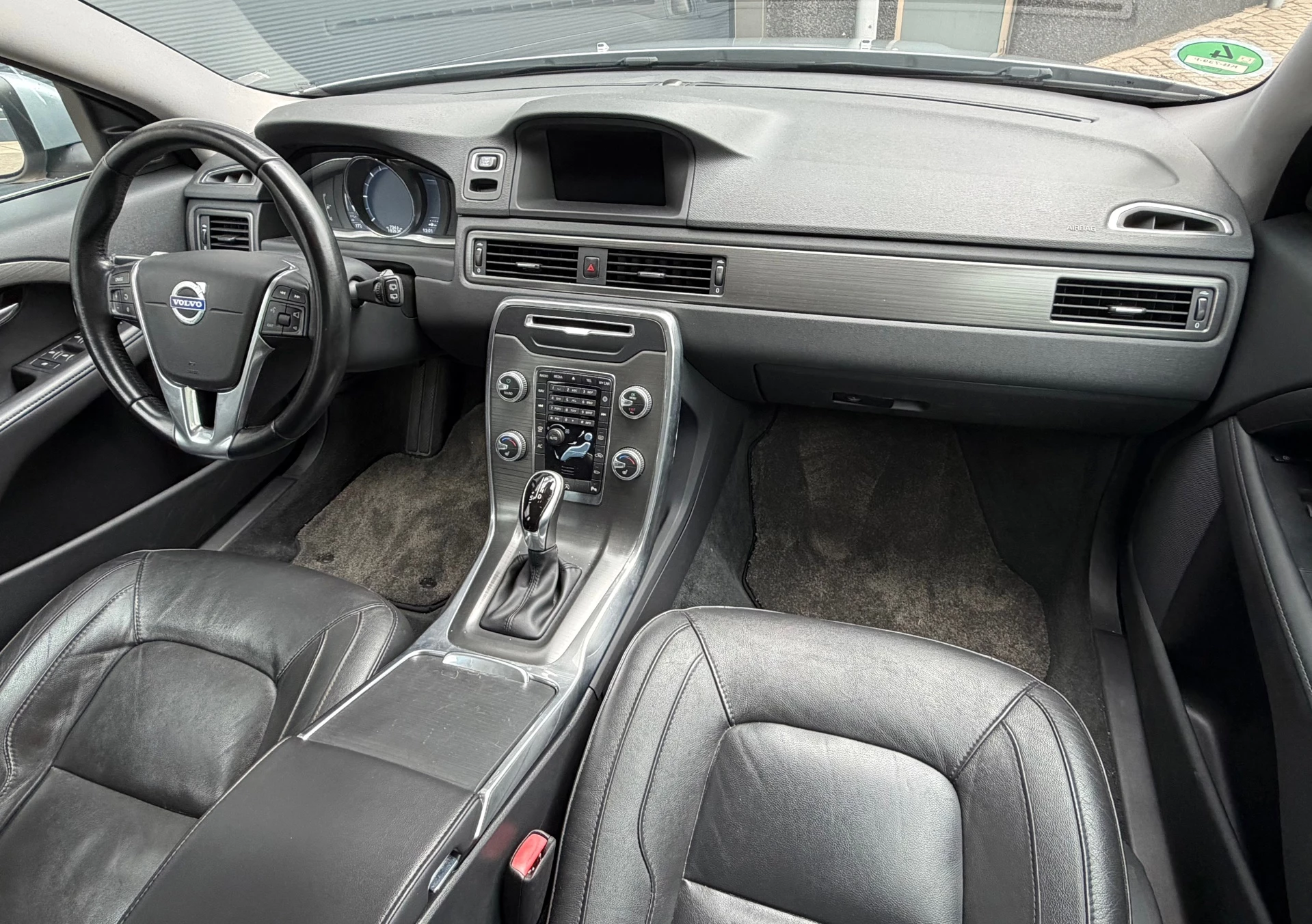 Volvo V70 2016 - 2.0 D4 Polar+ bj.2016 Autom|Navi|Leder|Trekh|Nap. afbeelding 9