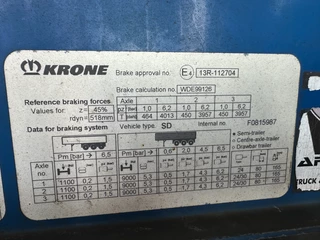 Krone N/A 2018 - AUL DROPSIDES / DRUMBRAKES / NL-TRAILER obrazek 30