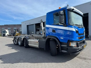 Scania G 2024 - G560XT 8X2 30 T HOOKLIFT 10 TONS FRONTAXLE ,TOPCONDITION afbeelding 2 miniatuur