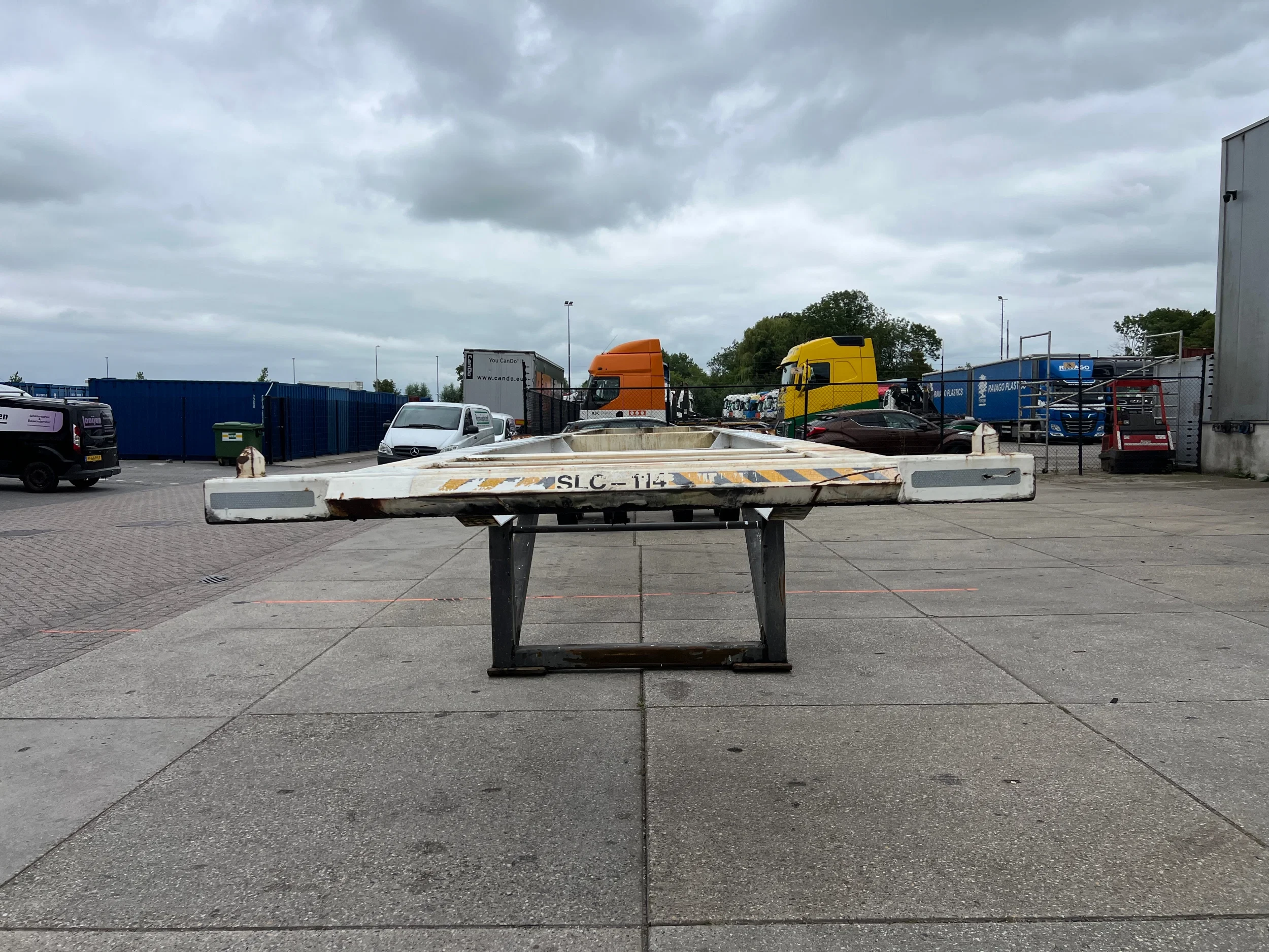 Buiscar - HD / 20 FT - 40 FT - 45 FT / Skeletal / Port Trailer afbeelding 5