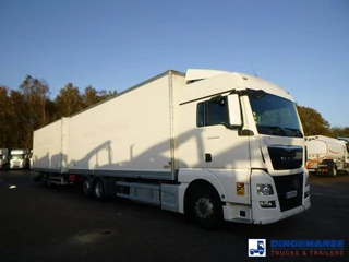 MAN TGX 2016 - 26.440 6X2 high volume + Fruehauf closed box trailer immagine 2 miniatura