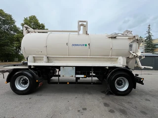 Schwarzmüller 1996 - SAUG/DRUCKANHÄNGER*12m³*WIEDEMANN&REICHARDT*Hydraulik for sale