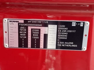 Scania S 2020 - S500 NGS Highline 4x2 - Retarder - Full air - 2x tank - Leather - Led afbeelding 22