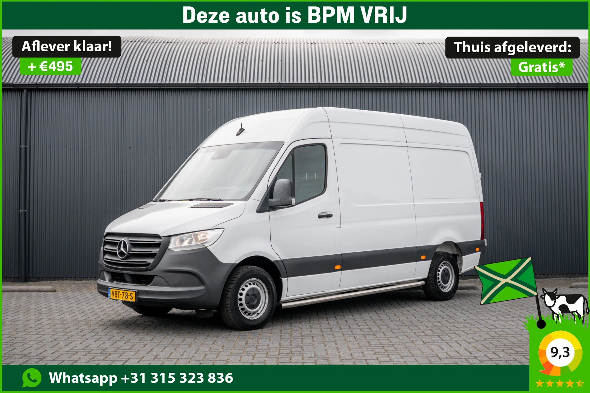 Mercedes-Benz Sprinter 2019 - 311 CDI RWD L2H2 | | Volledig Ingericht | Mbux | Camera | Climatronic afbeelding 1
