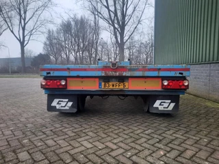 Gheysen en Verpoort N/A 2011 - R2110B 2 As Dieplader Aanhangwagen Open - T.b.v. Containers - Bladvering, 83-WFF-5 image 3