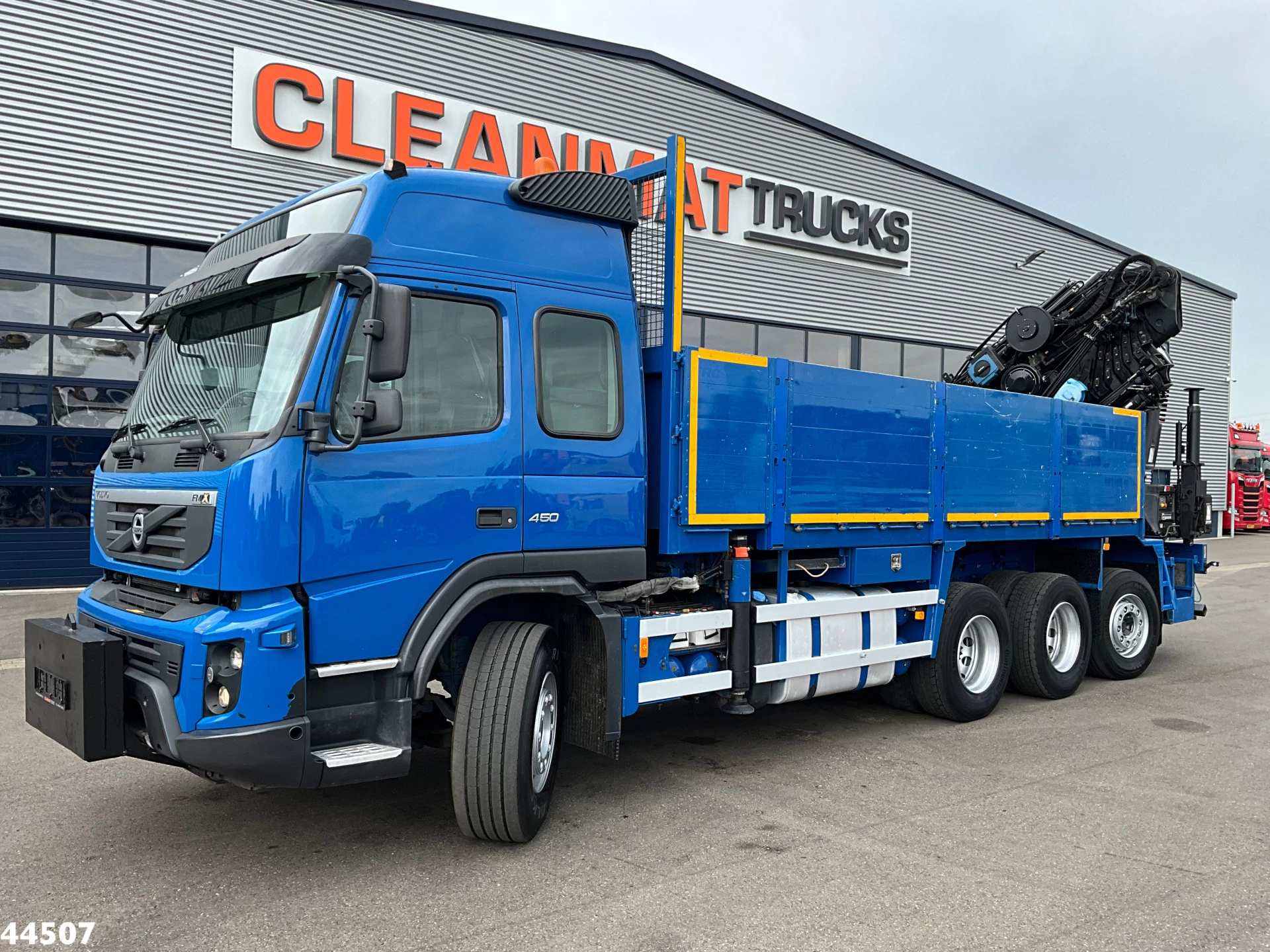 Volvo FMX 450 8x4 Hiab 63 Tonmeter laadkraan + Fly-Jib 2013 afbeelding 2