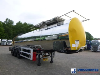 Fruehauf Bitumen tank inox 28 m3 / 1 comp 1994 imagen 2 miniatura