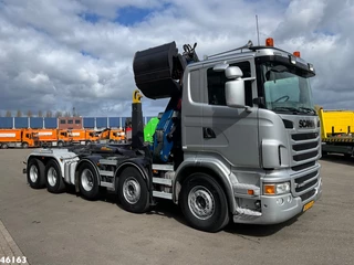 Scania R 2012 - 480 10x4 Retarder HMF 16 Tonmeter Z-kraan obrazek 5