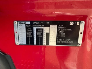 Scania S 2018 - S450 4X2 RETARDER obrazek 15