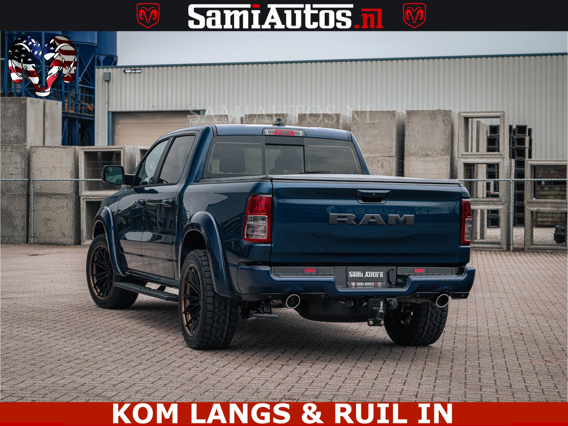 Dodge Ram Pick-Up 2024 - SPORT | 5.7 V8 4x4 HEMI | PANORAMA DAK | GROOTSCHERM 12 INCH | LPG | Patriot Blue immagine 51