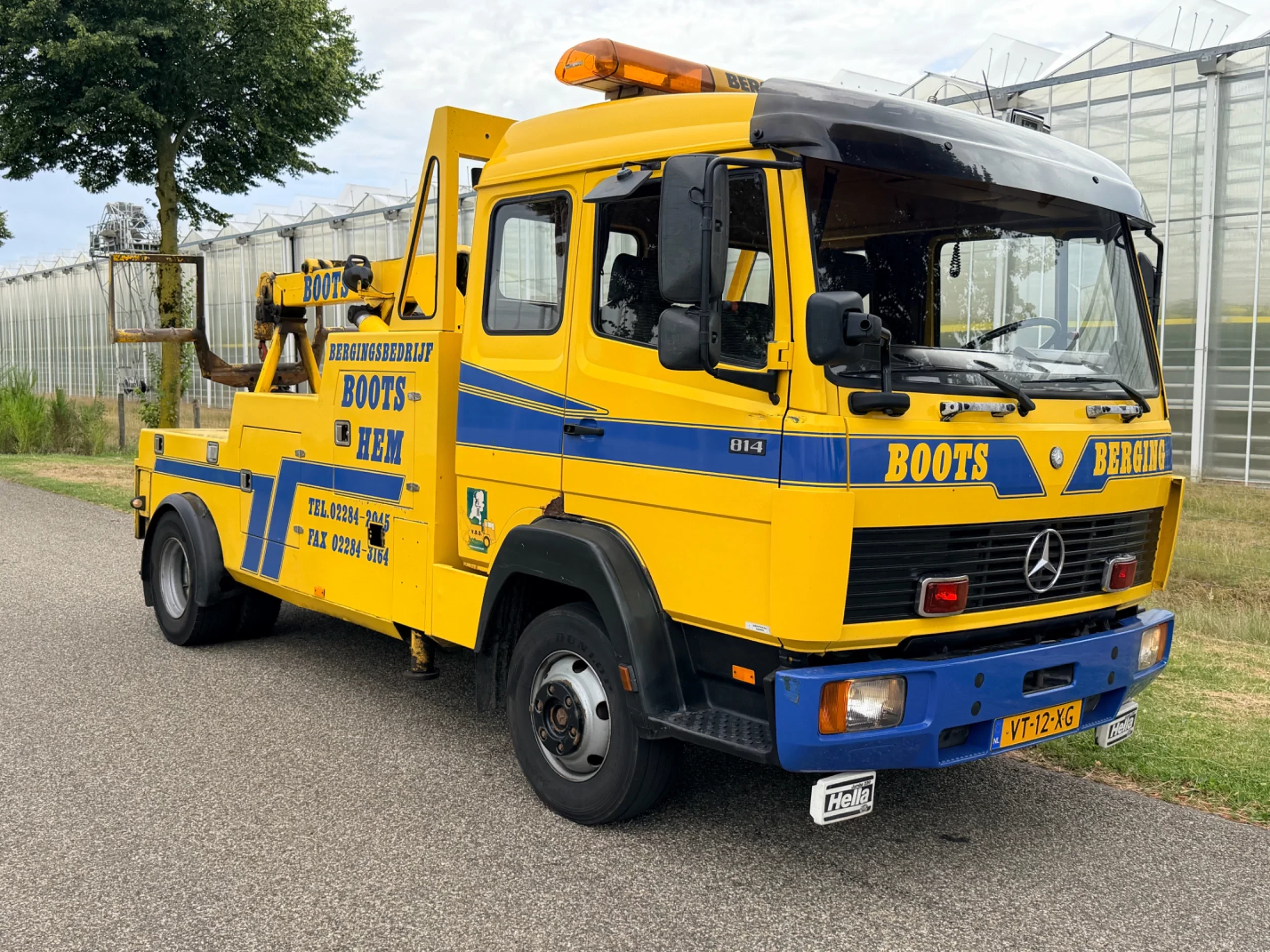 Mercedes-Benz 814 1993 - Tow truck - Takelwagen afbeelding 2
