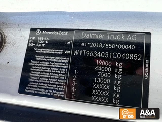 Mercedes-Benz Actros 2022 - 1845 LS afbeelding 3 miniatuur