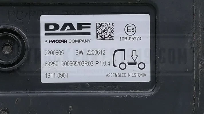 DAF - Electrical System Chassis module DAF obrázek 2