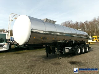 Metalovouga Bitumen / heavy oil tank inox 29 m3 / 1 comp 1998 en venta