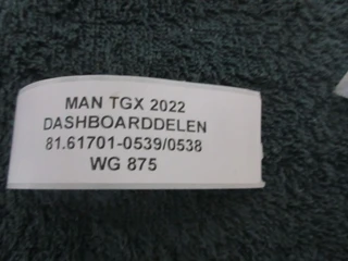MAN TGX - 81.61701-0539//0538 // DASHBOARDEEL TGS EURO 6 MODEL 2022 afbeelding 3 miniatuur