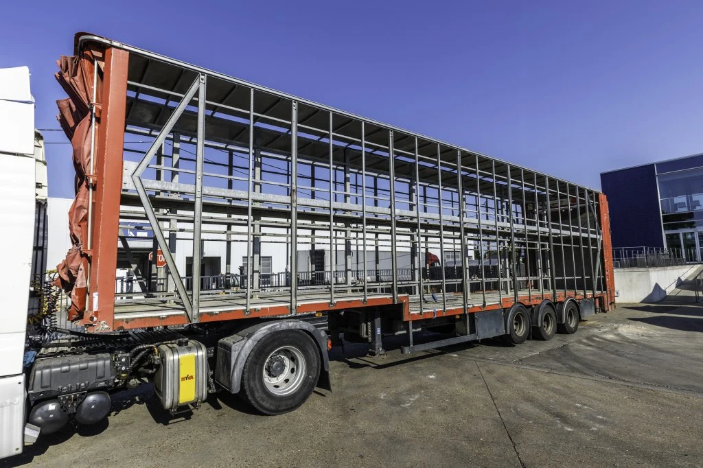 Lecitrailer 2012 - CUELLO CISNE 3E-RD+DOUBLE ETAGE+DHOLLANDIA 2TON image 1