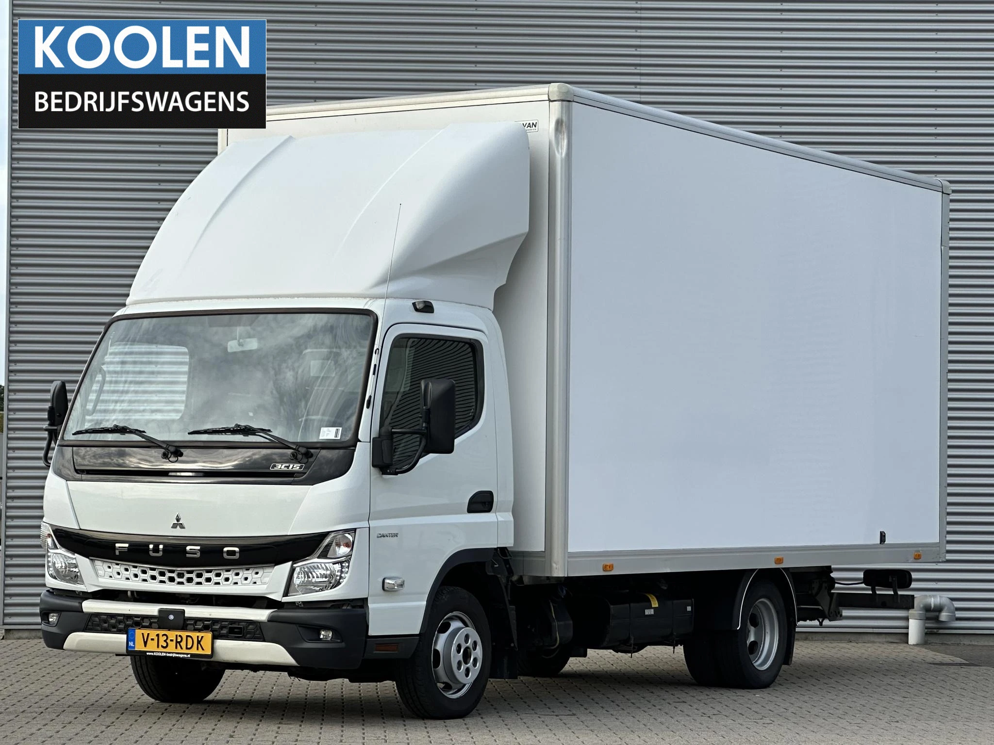 FUSO Canter 2022 - 3C15 3.0 DI 340 bakwagen met deuren afbeelding 1