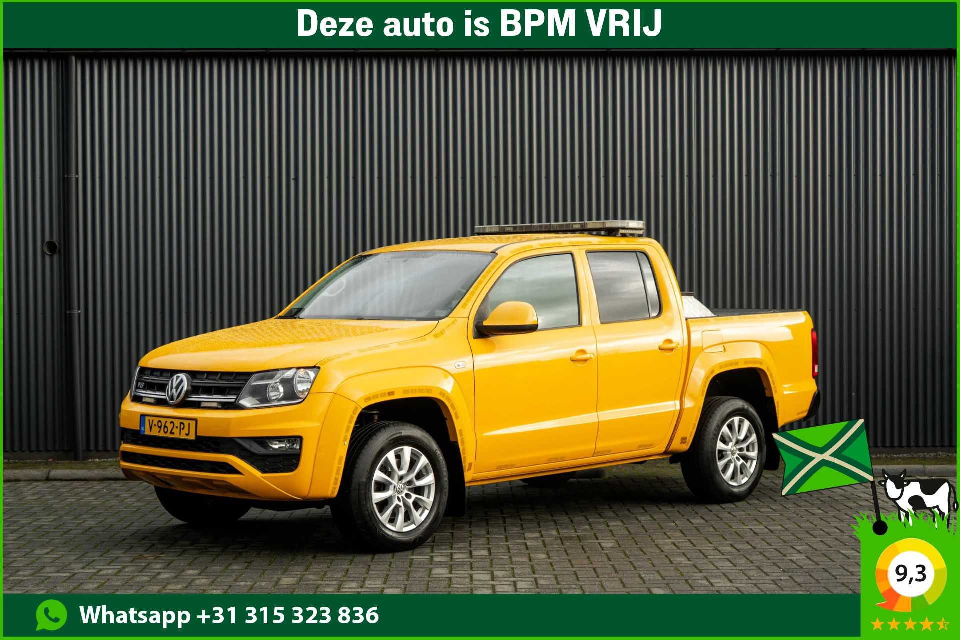 Volkswagen Amarok 2018 - 3.0 V6 | 4Motion | 204 PK | Automaat | Carplay | Cruise | Airco | 3.3T Trekgewicht obrázek 1