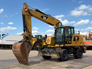 Caterpillar M316F Mobile excavator 2017 afbeelding 3 miniatuur