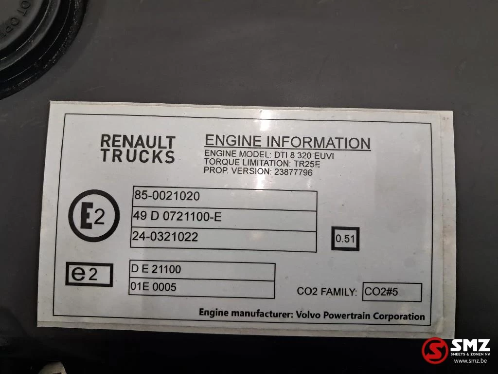 Renault 2022 - Occ motor DTI 8 320 K5 EUVI Renault image 7