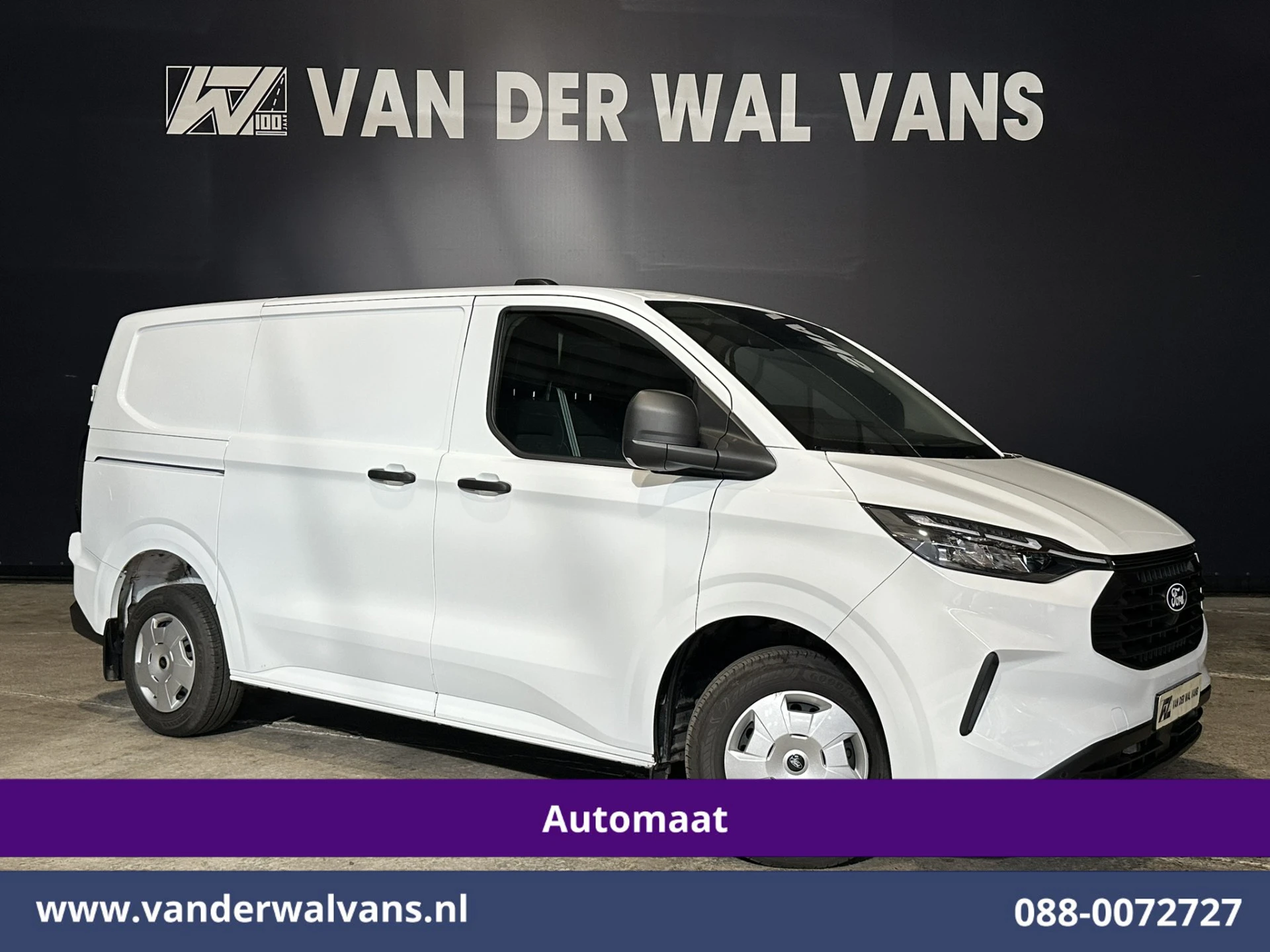 Ford Transit Custom 2024 - 2.0 TDCI 136pk Automaat L1H1 Euro6 Airco | Camera | Apple Carplay | Cruisecontrol | LED | 2740kg trekhaak afbeelding 1