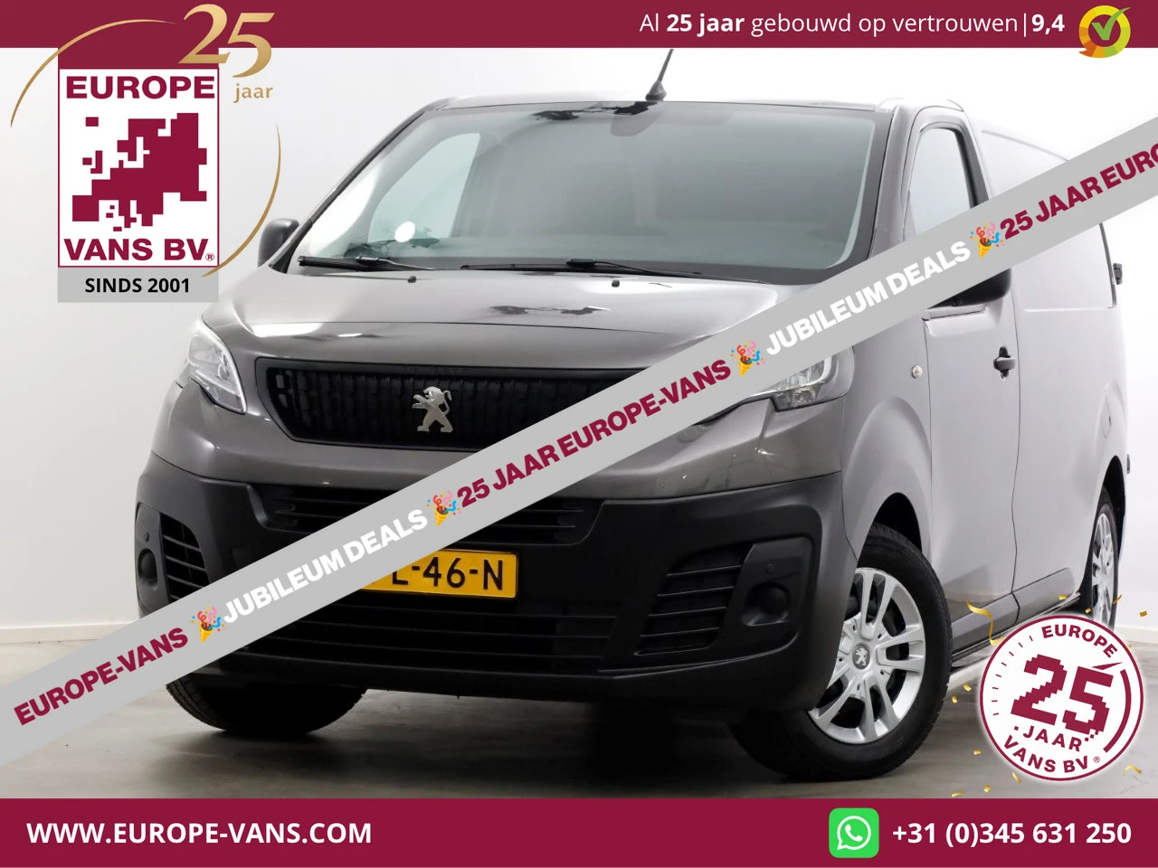 Peugeot Expert 2022 - 2.0 BlueHDI 145pk Automaat Premium Airco/Carplay/Cruise Control 05-2022 afbeelding 1