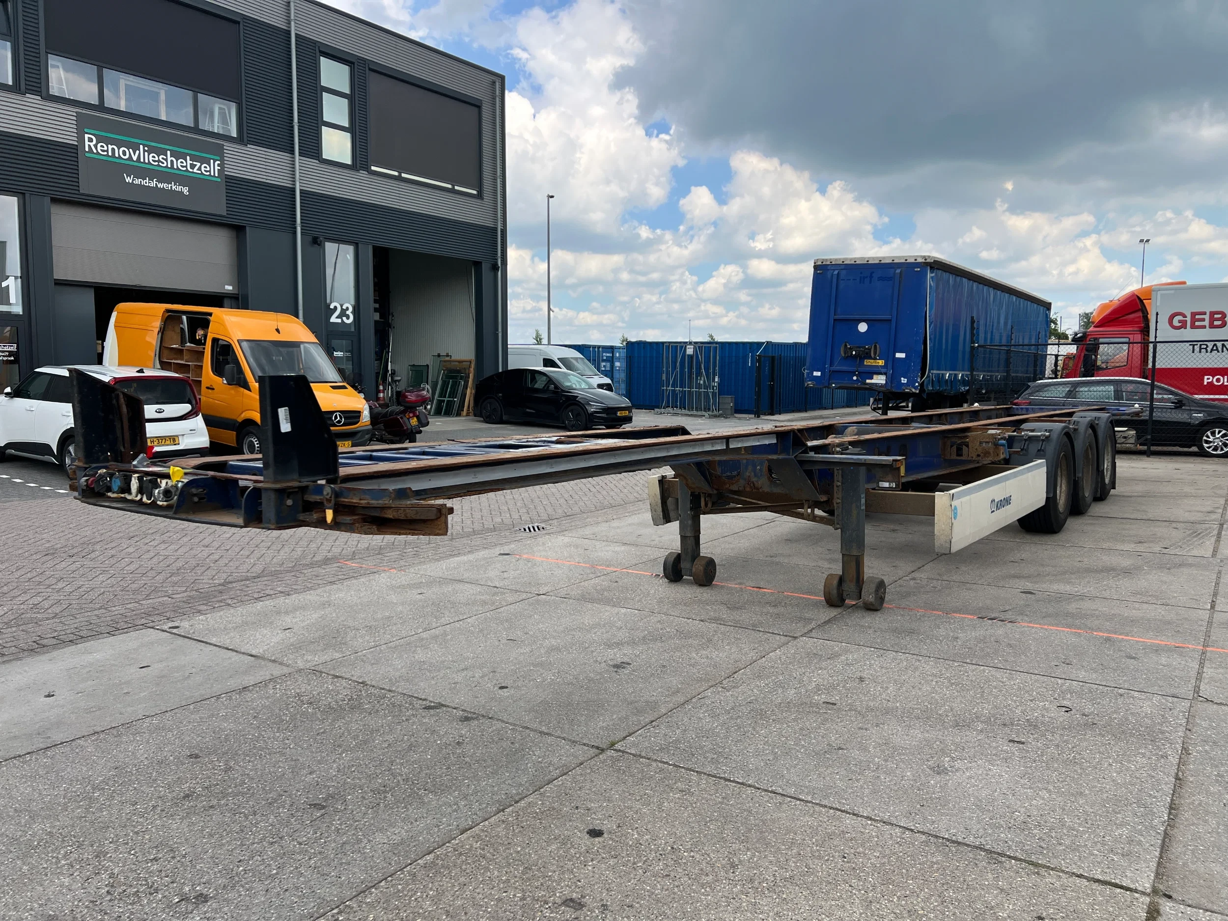 Krone 2014 - SD 45FT / 4220 kg / Container Chassis / BPW + Drum Bild 4