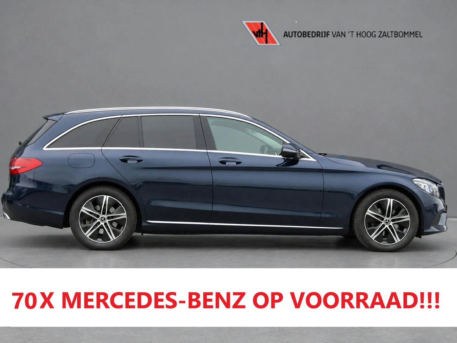 Mercedes-Benz C-Class 2018 - Estate 180d Business Sol. Avantgarde <<FACELIFT>> DIGI-DASH SFEER CARPLAY CAMERA TREKHAAK MULTIBEAM immagine 1