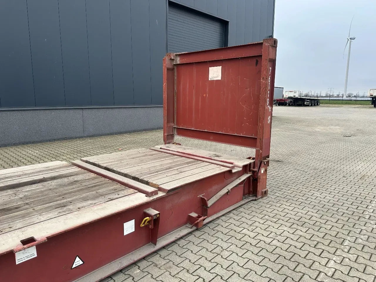 CIMC 2008 - 40FT FLATRACK FLUSH FOLDING / CSC: 10/2027 / 10x available afbeelding 9