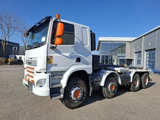 DAF CF 410 2015 - / 8X4 / DEB / FULL-STEEL / 2XBIG AXLE / HYVA 22 TON HOOKLIFT / TUV:29-12-2026 / 372783 KM / MANUAL / EURO-6 / 2015 zdjecie 5