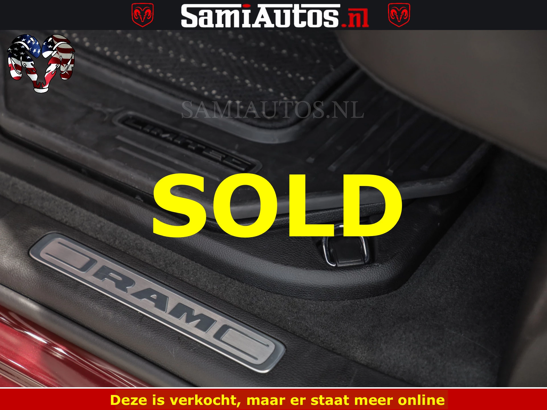 Dodge Ram Pick-Up 2024 - DELMONICO | LIMITED NIGHT 5.7 V8 | BOM VOL | HUD | LUCHTVERING | MEEST LUXE DUBBELE CABINE | 5 PERSOONS | obrázek 78
