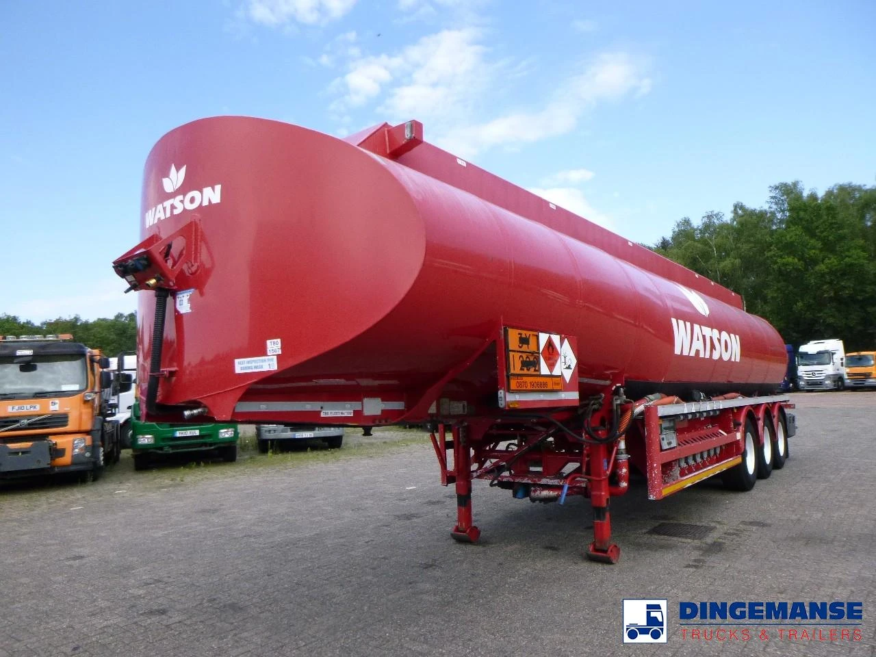 Lakeland Fuel tank alu 42.8 m3 / 6 comp + pump 2015 obrázek 1