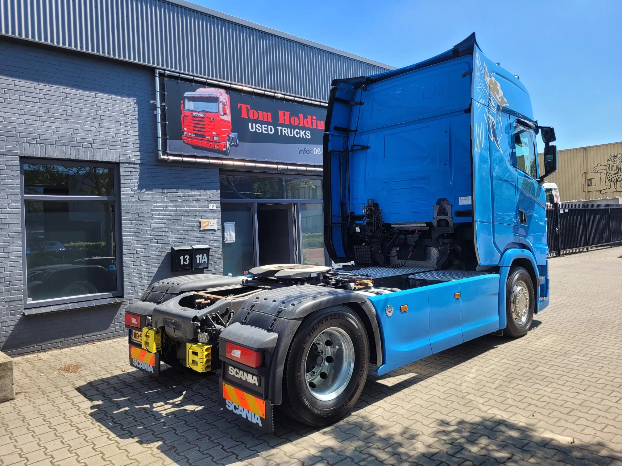 Scania S 2022 - 590S V8 NGS A4X2NB Full air retarder hydrauliks afbeelding 4