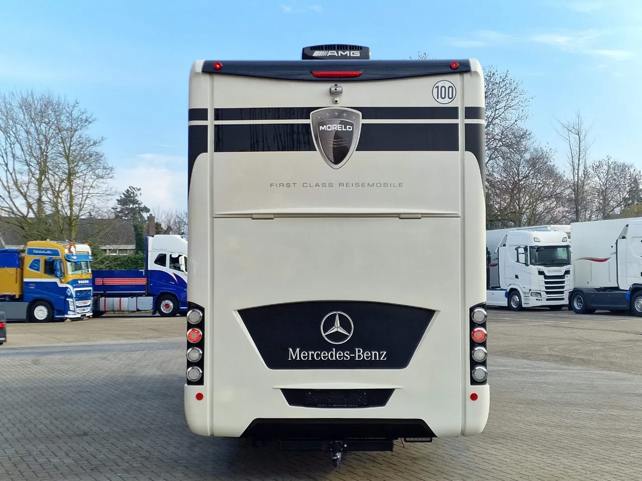 Mercedes-Benz 2018 - Morelo Palace Liner 97 GO Slide-Out 300pk Slide-Out + Smart Garage afbeelding 8