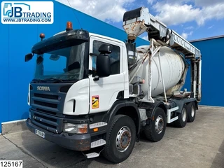 Scania P 2007 - 380 8x4, EURO 4, Cifa SL9, Manual trans, Steel te koop