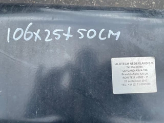 Diverse N/A - STALEN BRANDSTOFTANK 120 LITER (106X25X50 CM) afbeelding 5