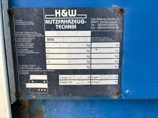 H&W aanhanger 2006 - N/A afbeelding 6