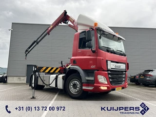 DAF 400 2015 - CF FT / HMF 1820 Crane - Remote Controle te koop