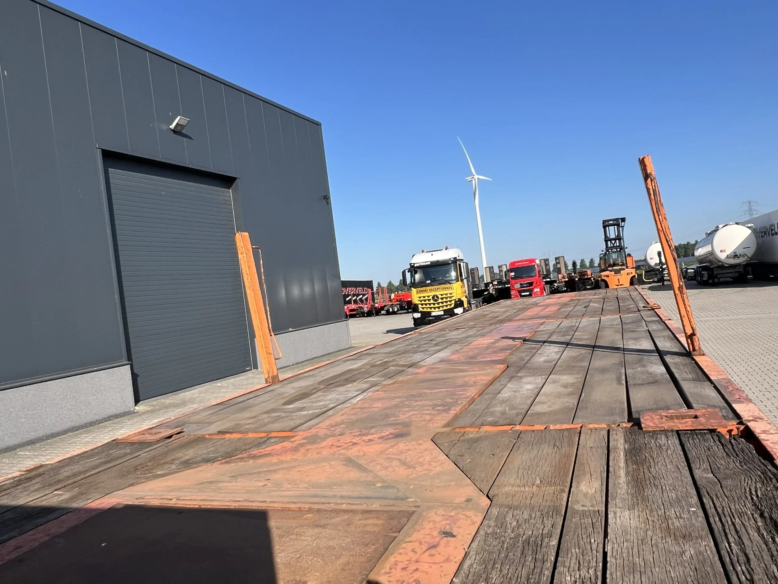 Nooteboom 1999 - OVB-73-04, 73 tons Ballast trailer, 4 axles, 3 hydraulic steering axles afbeelding 18