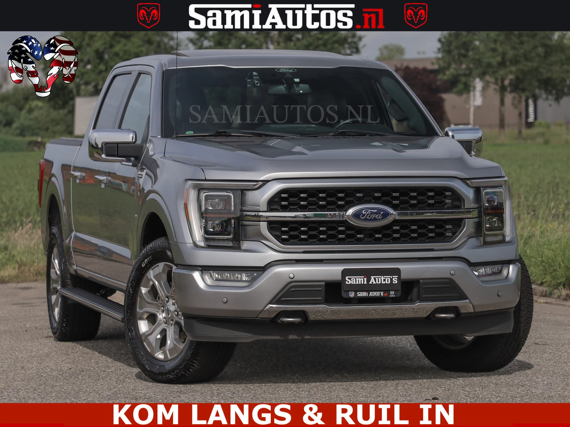 Ford F-150 2021 - PLATINUM | MASSAGE | PANO | GROOTSCHERM | COMFORT STOELEN | ADAPTIVE CRUISE | DC | DUBBELE CABINE | immagine 3