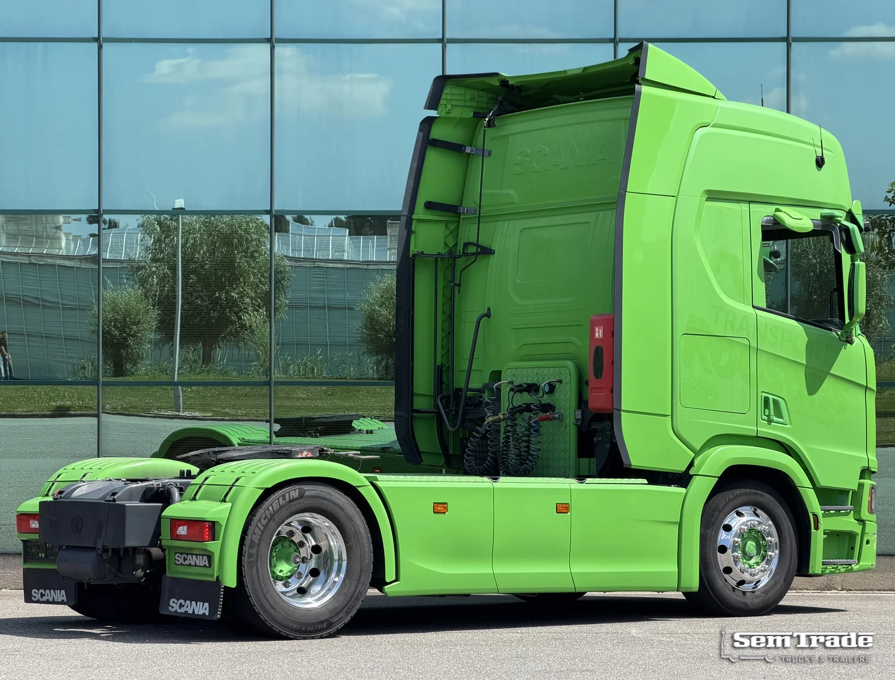 Scania R 2019 - R450 NGS 2X TANKS PARK AIRCO ONLY 738.000 KM 4-POINT AIRSUSPENSION BELGIUM TRUCK obrázek 4