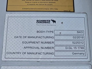 Schmitz Cargobull N/A 2019 - SKO Frigo - Bi Temp - Double stock - Diesel/Electric zdjecie 15